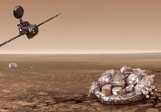 Russia e UE insieme per cercare Vita su Marte: iniziato il viaggio di ExoMars con la sonda Schiaparelli