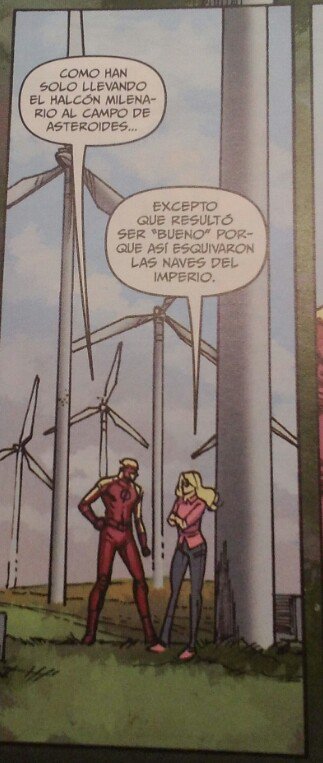 SilviaBG135's tweet photo. Me encanta cuando hacen referencia a Star Wars en los cómics #Flashn°5 https://t.co/tiCX2SUzk4