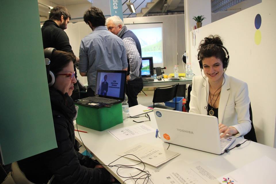 SoundSightEDU's tweet photo. Di ritorno da #Gow16 a #Bologna, un vero successo per #SoundSight! 
Scopri l'evento su https://t.co/RZ9ai5KyqB https://t.co/nc8FV7rxnb