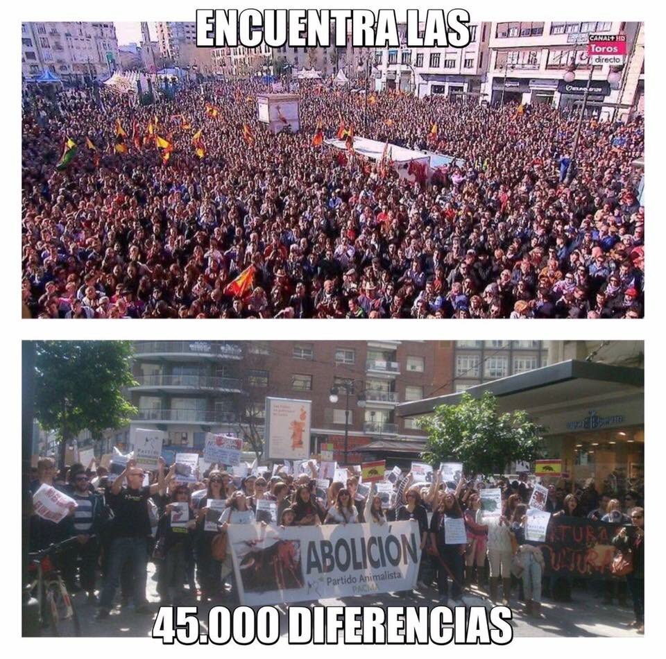 jandcalderon985's tweet photo. Encuentra las 45.000 diferencias.

Y ahora rabiad antitaurinos. https://t.co/a9TuEsI21S