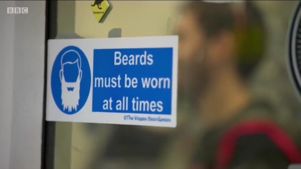 One of our stickers on #whostheboss last night at the <a href="/brewdog/">BrewDog</a> brewery
Awesome sticker, awesome Beer, awesome beards