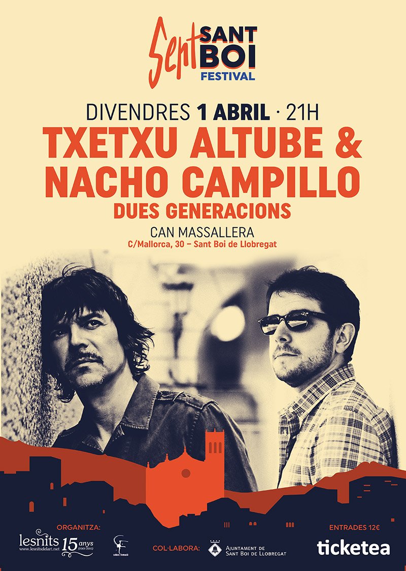 somoselregreso's tweet photo. @Nacho_Campillo i @txetxualtube seran els encarregats d'obrir el #SentSantBoi - 1 d'abril.
https://t.co/R0wQBM80Fm https://t.co/aEOksqPH52