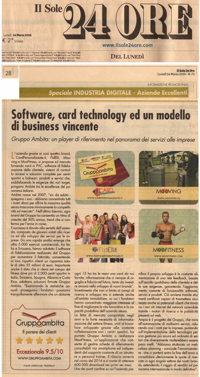 gruppoambita's tweet image. Un risultato eccezionale, che vogliamo condividere con voi. Grazie! goo.gl/k9ZHVR