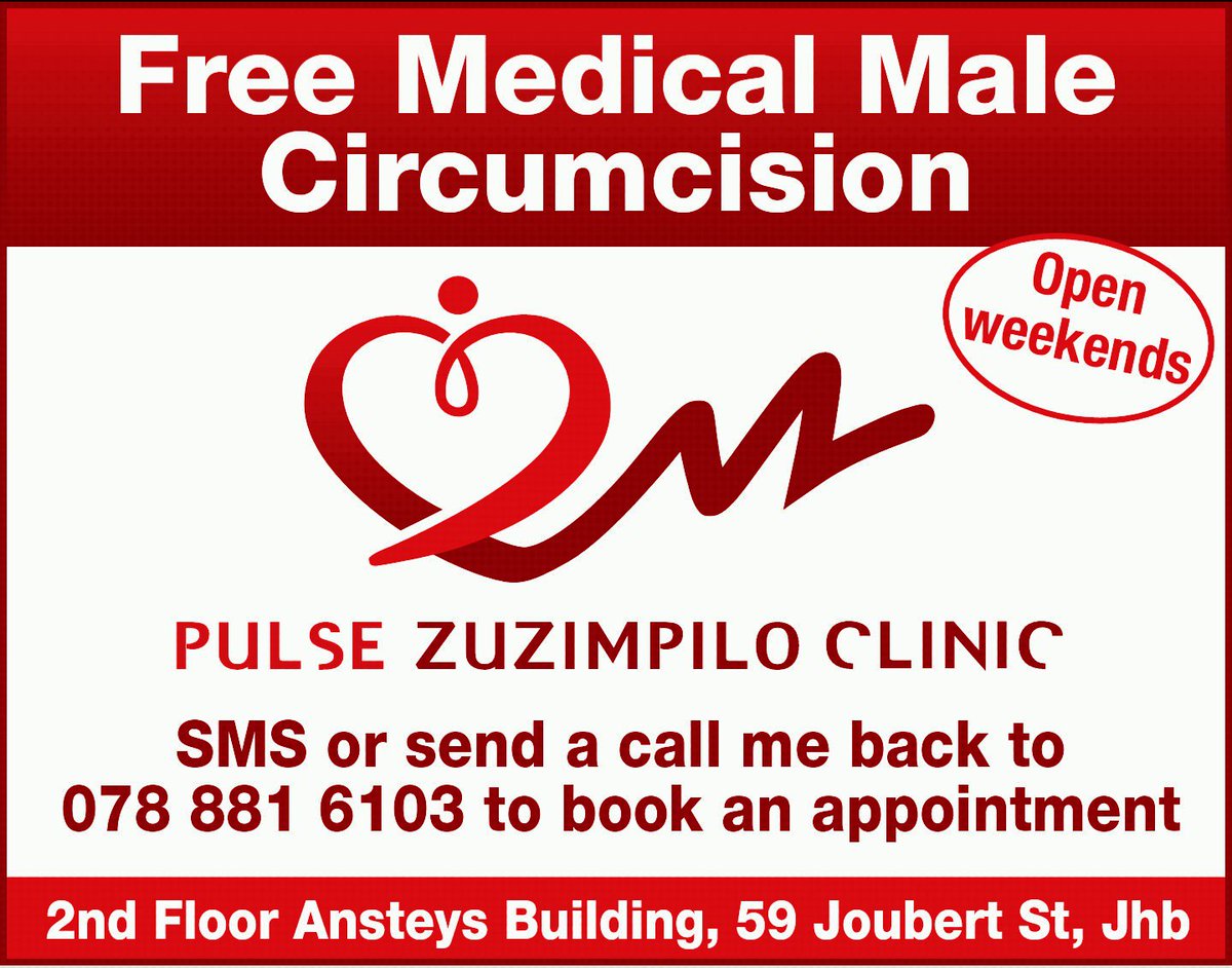 #VMMC #PulseClinics #CutAndCondomise