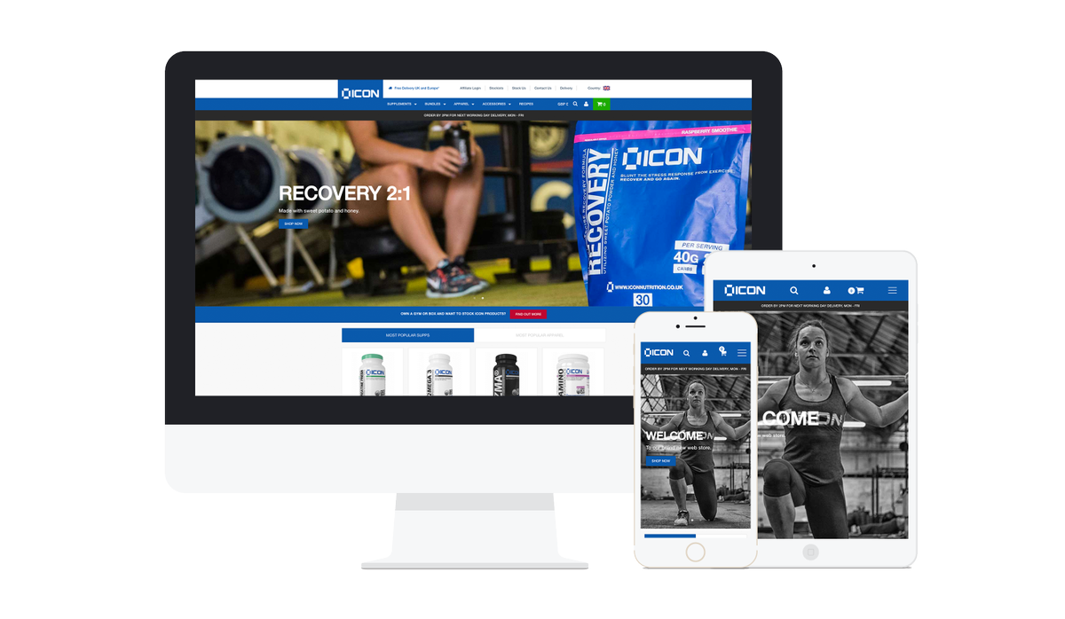 NailedItUpdates's tweet photo. Our latest #Magento Rebuild has gone live! Check out @ICONNutrition new site🎉 https://t.co/YAgfNLEUmF https://t.co/cA8GRR8wI0