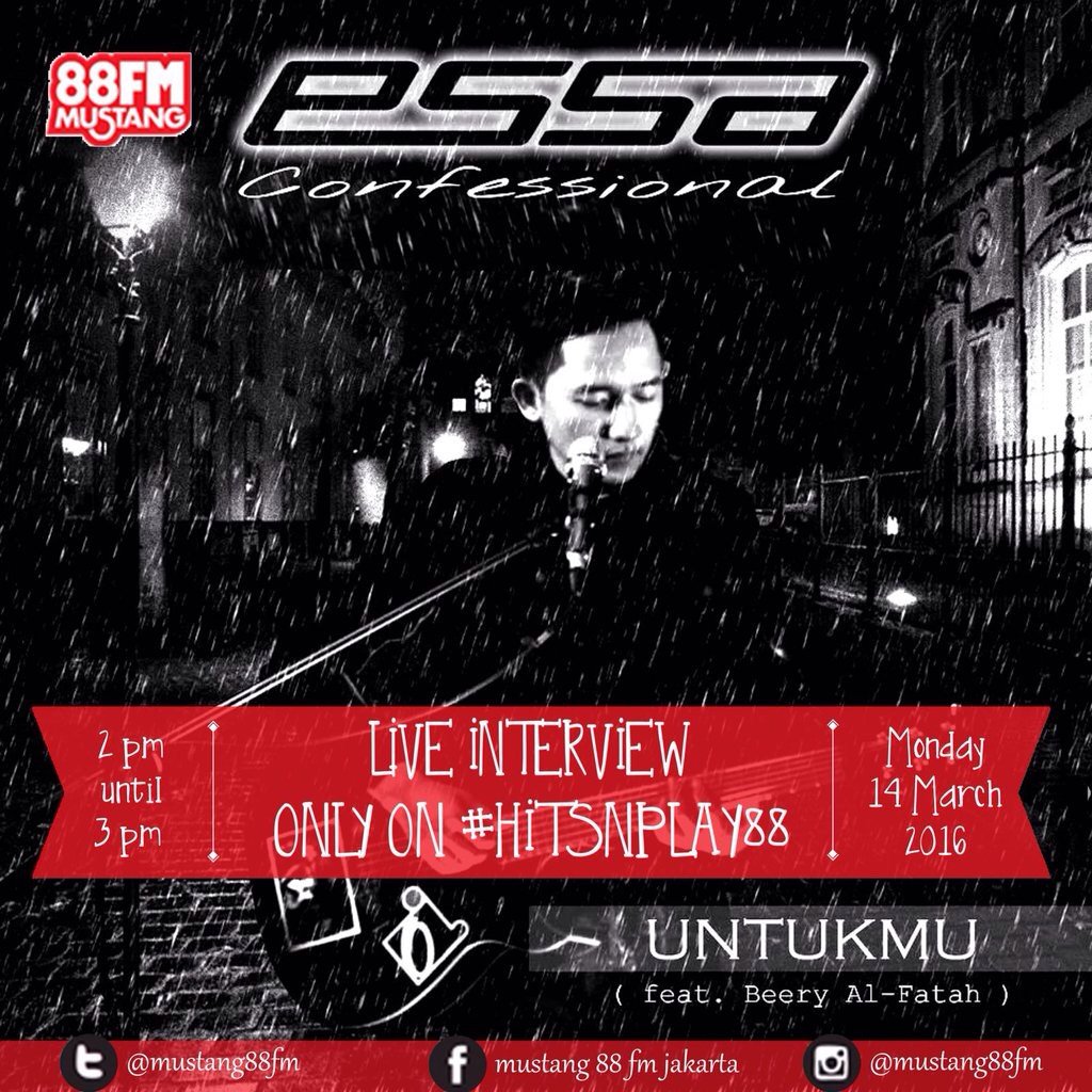 Live interview #HitsNPlay88 <a href="/mustang88fm/">Mustang 88 FM</a> with <a href="/essa_friends/">essa n friends</a> <a href="/shabrinaAR/">ShabrinaAyuRosandhy</a>