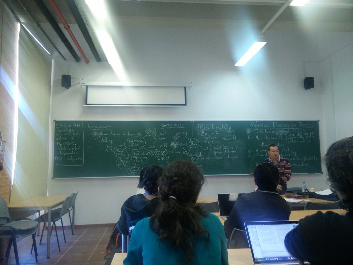 miguelijordan's tweet photo. Discussing architecture for dynamically adaptive and context-oriented systems @ModularityConf #modularityconf https://t.co/xVerEnBCBg