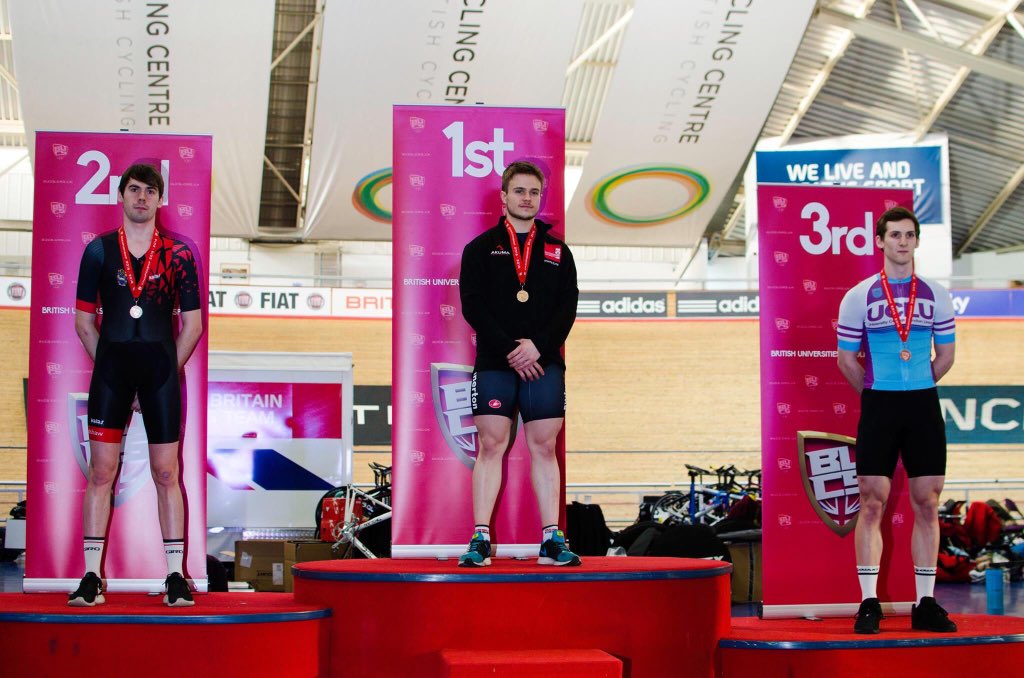 AstonCycling's tweet photo. Aston's first cycling medal https://t.co/HWtY57ogVn