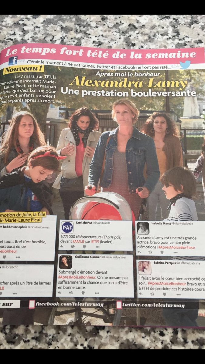 OfficielSabrina's tweet photo. :) @Telestarmag #ApresMoiLeBonheur ✨ https://t.co/JHoRolmsjd