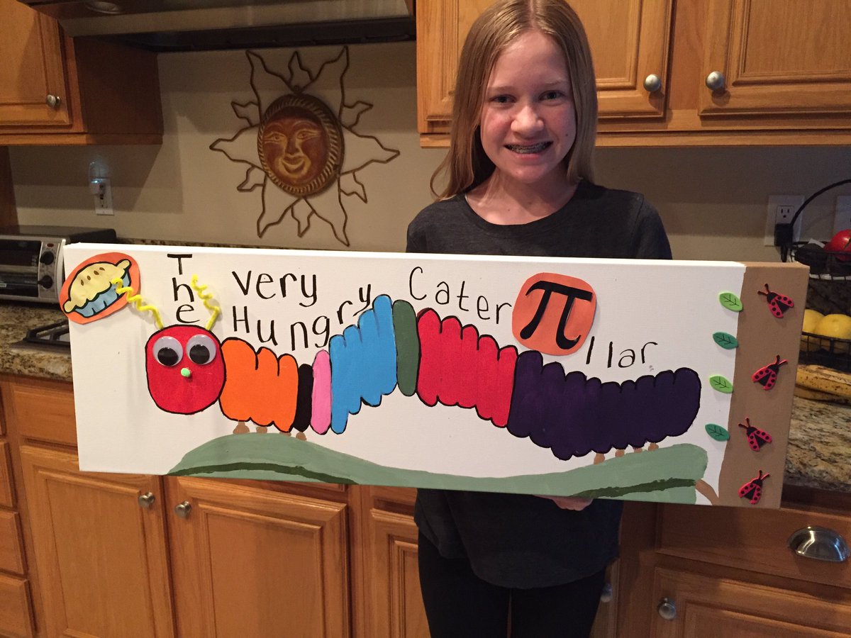 TamRud28's tweet image. Beautiful connection between math and ELA! Happy Pi Day! #pidayproject  #PiDay