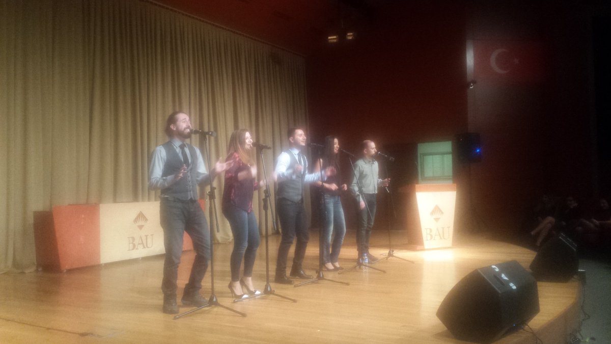 RaiseYourWoice's tweet photo. @a_bogazici A Cappella Boğaziçi yesterday night https://t.co/ei5eW5UyzY