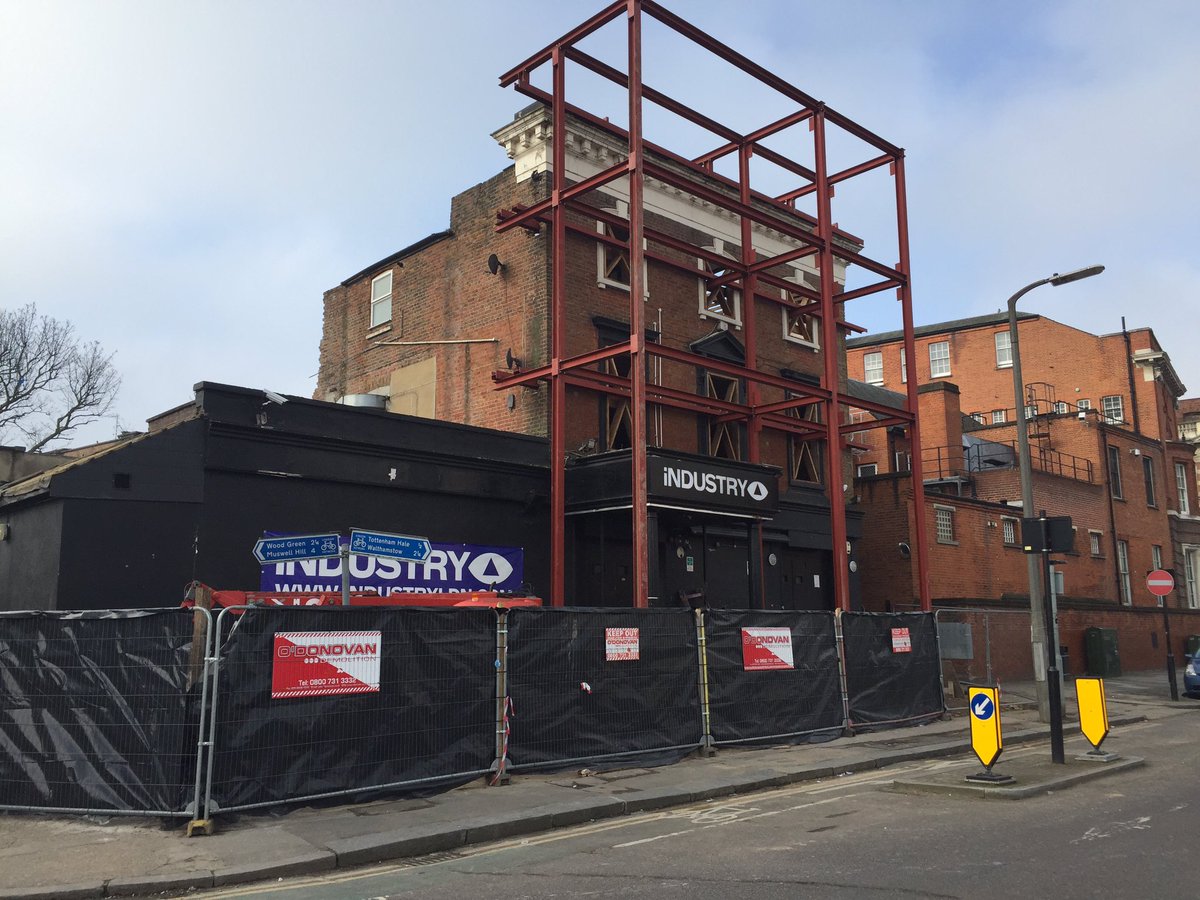 WebsterCharles2's tweet photo. Early morning site visit. 64 unit student accommodation project underway in Tottenham. #QS #PM #N17 #RetainedFacade https://t.co/8ltoU7mR8c