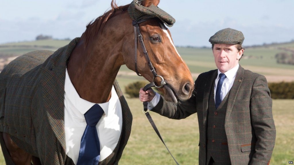 BBCNews's tweet photo. Look - a clothes horse! 😊

@CheltenhamRaces

https://t.co/VZqPcl0K77 https://t.co/T43y3W3gz4