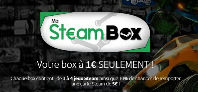 TechAddictFr's tweet photo. Concours : Follow @TechAddictFr et @MaSteamBoxFR + RT pour gagner une Steambox avec 4 jeux Steam !😉 #concours #Steam https://t.co/k9Z1Hh5tNN
