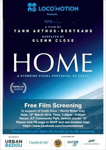 SukhSagarIntL's tweet photo. Earth Hour &amp; World Water Day, Sukh Sagar invites you to the screening of the movie  on 19 Mar at JLT Community Park https://t.co/81NUNeX4RD