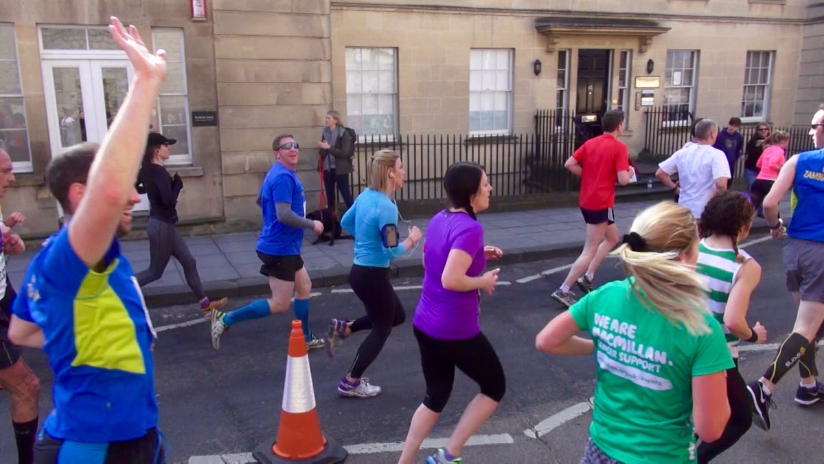 BMFBath's tweet photo. Our British Military Fitness friends making the Bath Half look easy https://t.co/kutpa9xeo6