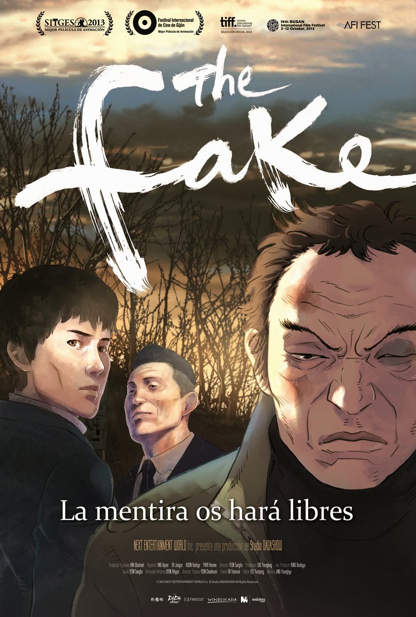 Hoy vuelve el ciclo de #cine coreano con el film de animación 'The fake'. Te esperamos a las 20h en nuestra sede 😉👌