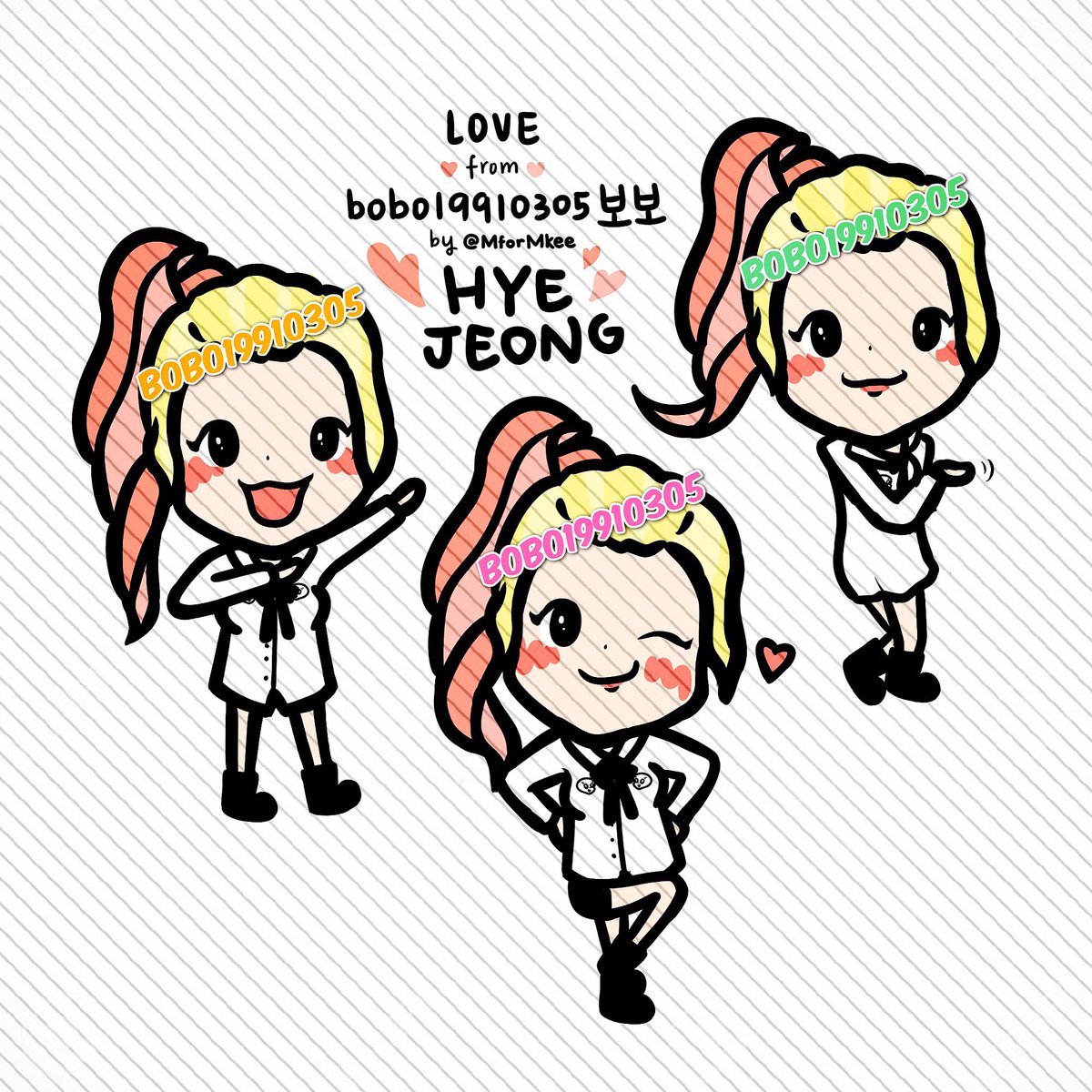 bobojubobo's tweet photo. {FANART} #HYEJEONG #혜정 #AOA #AOACREAM #AOA크림 #ImJellyBABY #질투나요BABY
thanks to @marcolhaha for helping me draw this 😽 https://t.co/1eeIdoFC3X