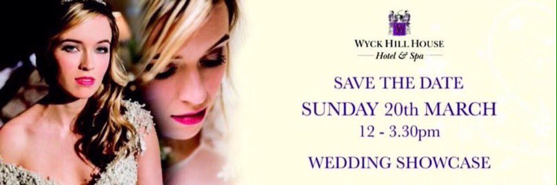 Wyckhillhouse's tweet photo. THIS WEEKEND!!
@WeddingDates #weddingshowcase #weddingfayre #weddingfair #weddings #gloswed #weddingplanning https://t.co/AkiRtWOBdD