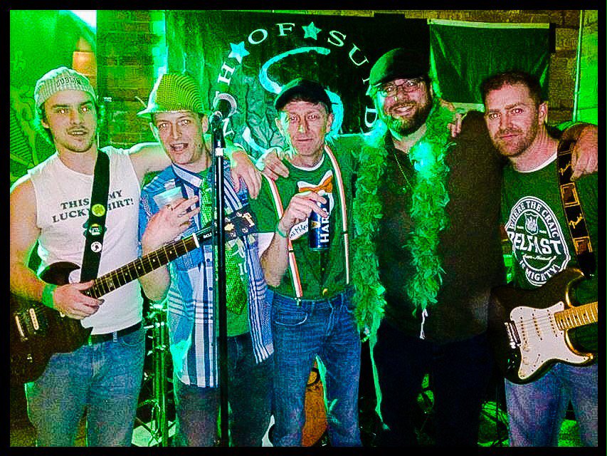 Sundays_Band's tweet photo. That's how you do a St.Paddys show in Canada. Blew the roof off and what a hell of a party. #Irish #LiveMusic #band https://t.co/eMB7kfbUFO