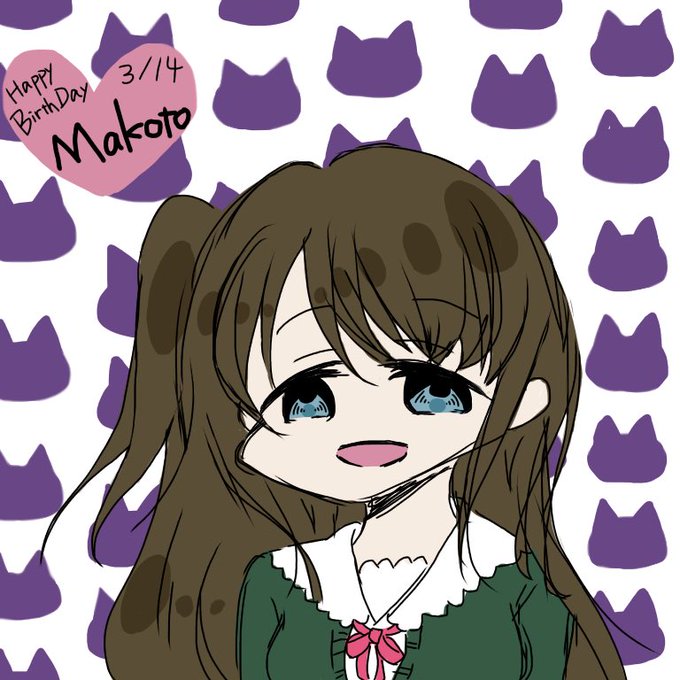 春雨さんがTwitterに投稿した玉坂マコト(ゾンビランドサガ)のイラスト。