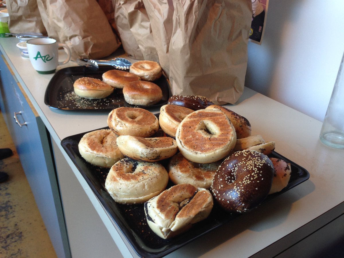 WHAT A TIME TO BE ALIVE! Bagel Monday at Arc is here, folks!