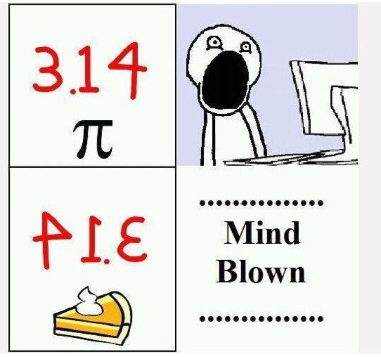 codeorg's tweet image. Happy pi day! To celebrate, look at 3.14 in a mirror :-)