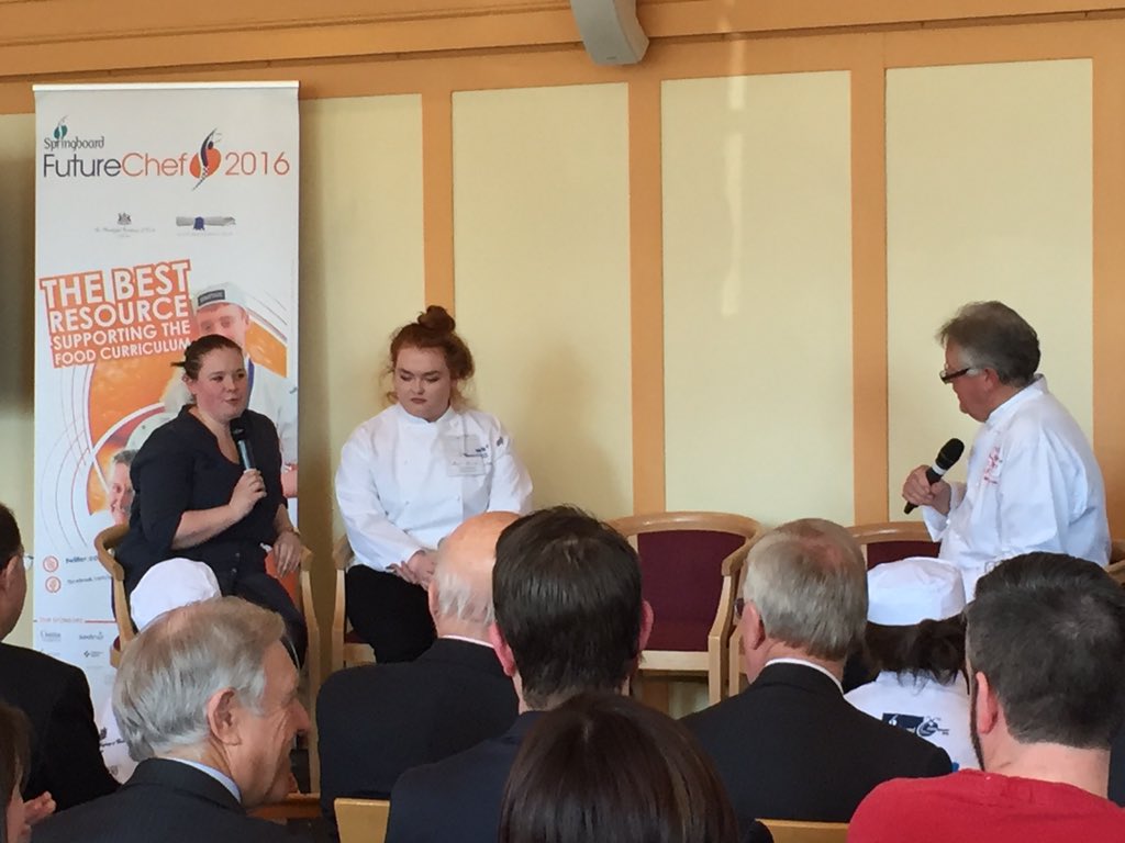 SBFutureChef's tweet photo. 'I loved every minute of my apprenticeship' - Anna Carmichael #NAWeek2016 #futurechef https://t.co/wm9fIzy2ur