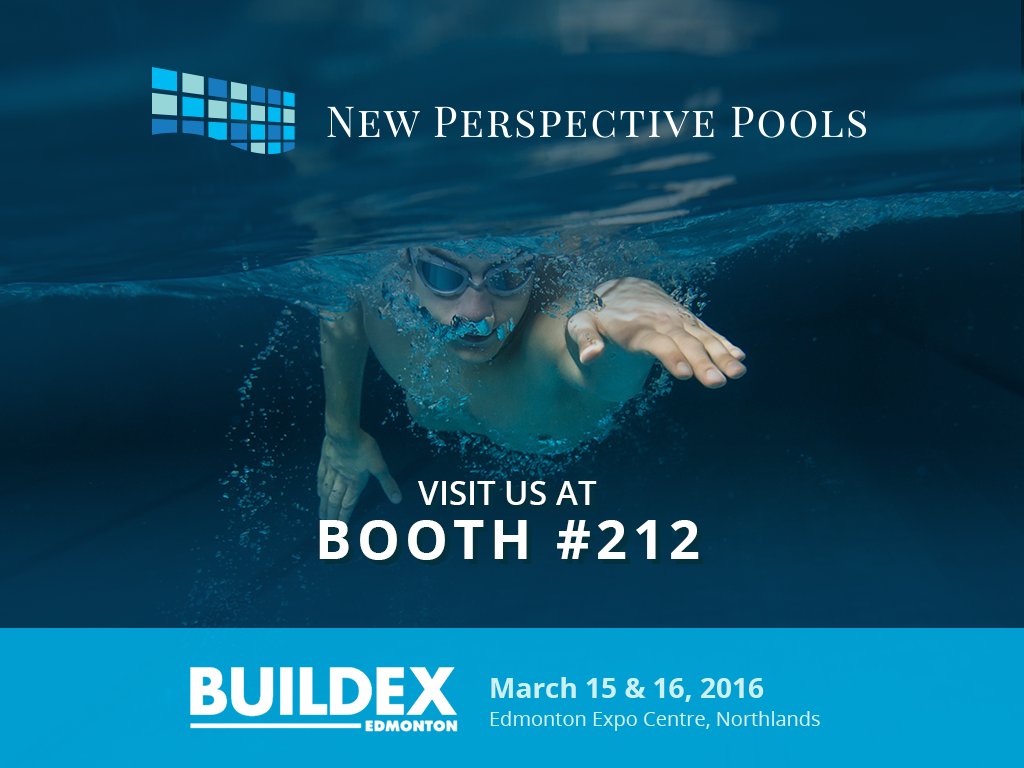 perspectivepool's tweet image. We will be exhibiting at the #BUILDEX Tradeshow in #Edmonton on March 15th &amp;amp; 16th! Stop by and see us at booth #212!