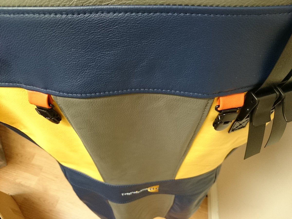 One of our bespoke prone jackets in progress #britishmade #yellowflash #finishingtouches #targetshooting