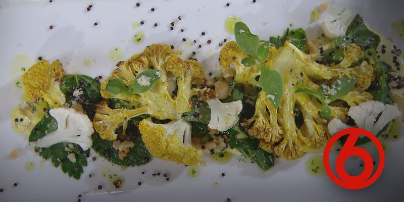 Luuk won een voordeel met de mysterybox. Niet slecht voor een "niet bloemkool mens."  ;) #masterchef Holland