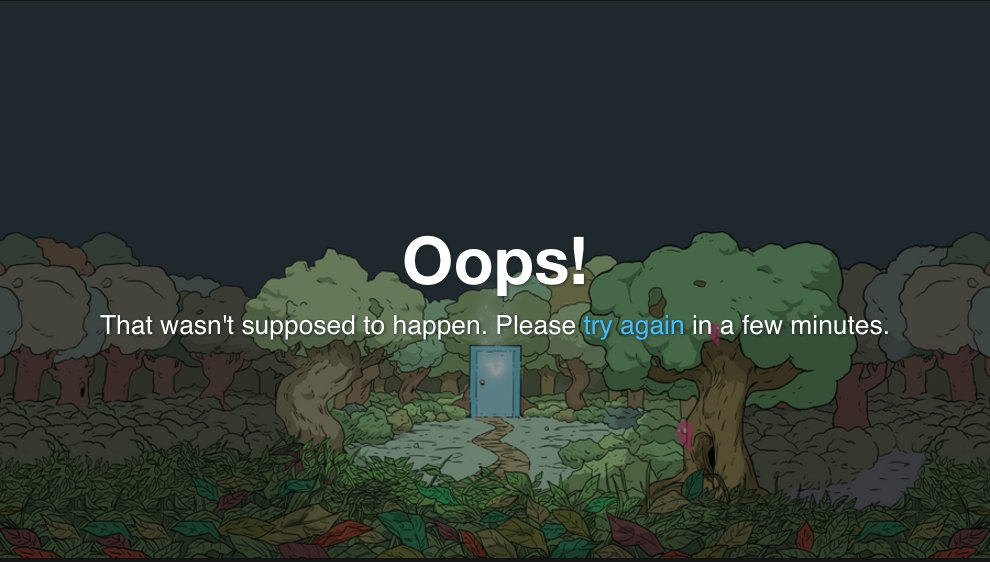 Oops indeed <a href="/Vimeo/">Vimeo</a>, Apologies to anyone trying to view my site. <a href="/VimeoStaff/">VimeoStaff</a> Please Fix it ASAP