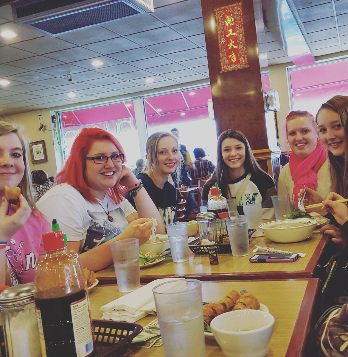 nrhsfce's tweet photo. Trying some Vietnamese Food! #pho #nrhsculinary https://t.co/HKoCl54r7h