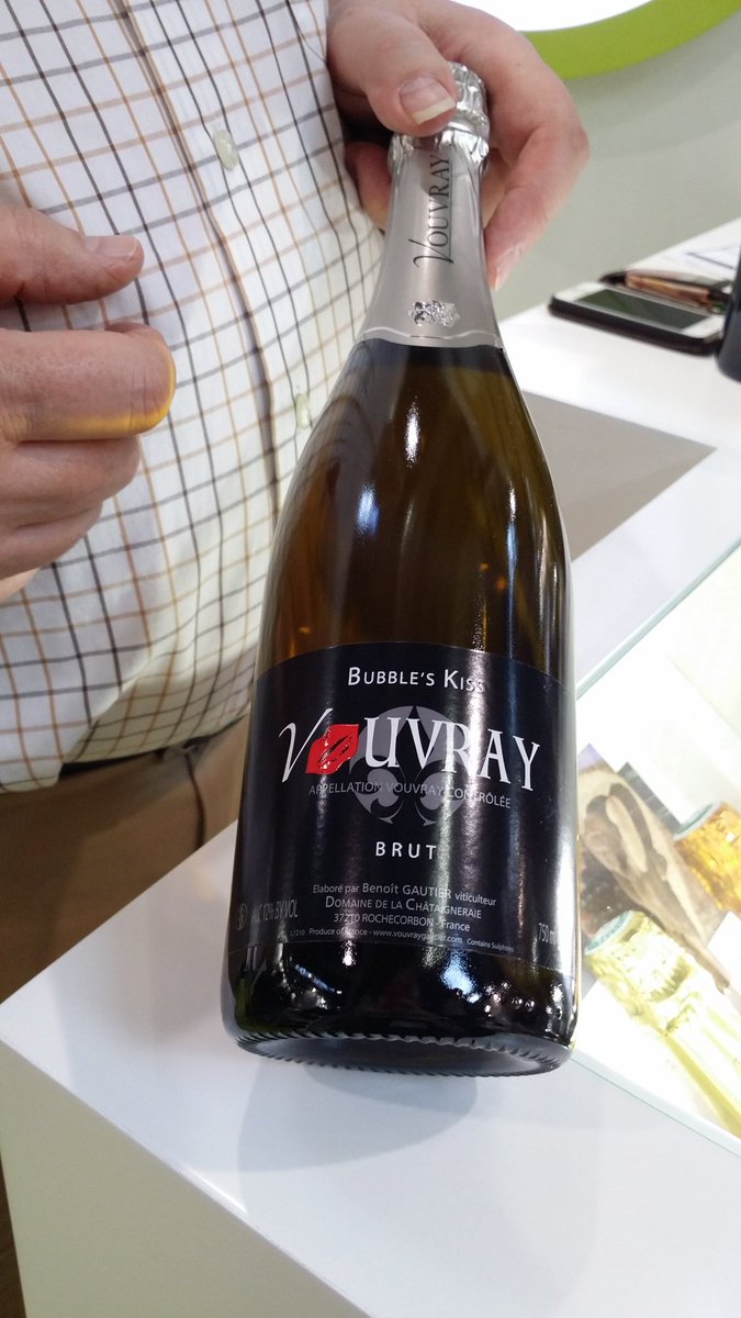 Hoog Pitch-bezoek aan <a href="/VouvrayGautier/">Benoit Gautier</a> #loire #vouvray #pitchpr @prowein2016