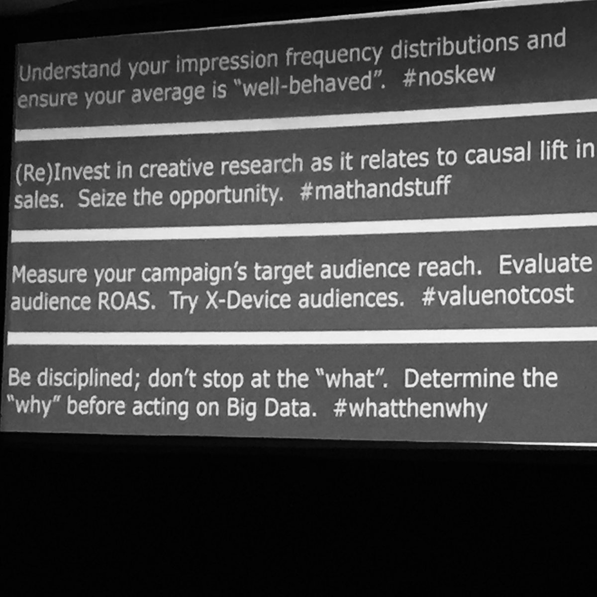 Tayloresque's tweet photo. 4 key campaign characteristics #rethink16 #mathandstuff https://t.co/Zgck4gMWHs
