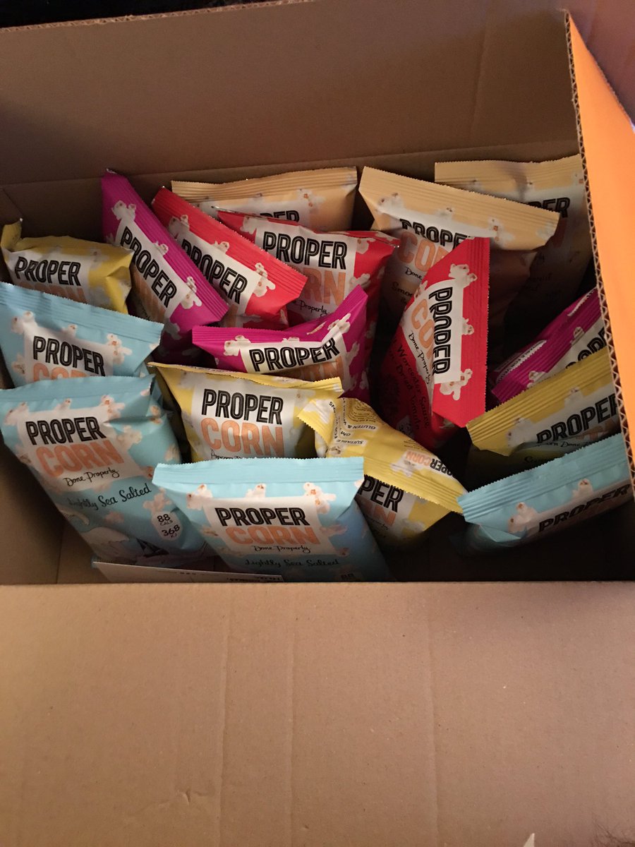 MyLocalCarlton's tweet photo. @PROPERCORN already a huge fan but glad to be playing my part in converting our customers, full range now in store https://t.co/5J22uAjeM5