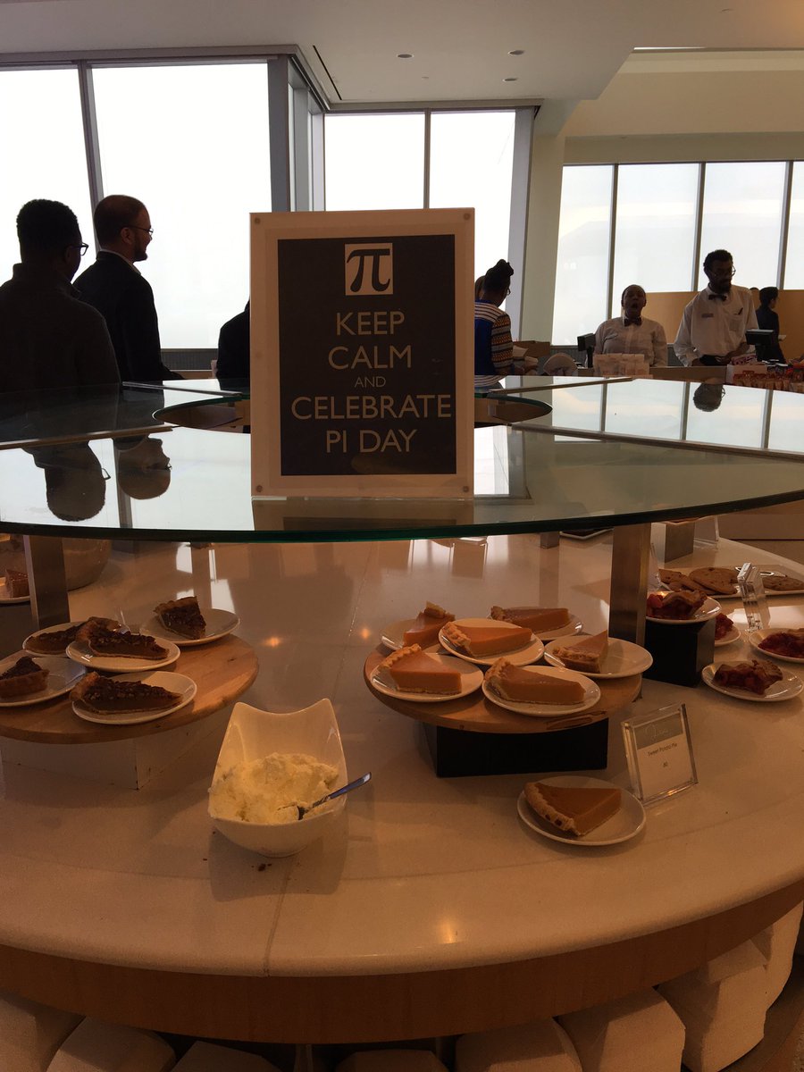 KimL_Hall's tweet photo. Comcast Center is celebrating #PiDay with delicious pies! #comcastpiday #meetcomcast https://t.co/9Bn20Uys3R