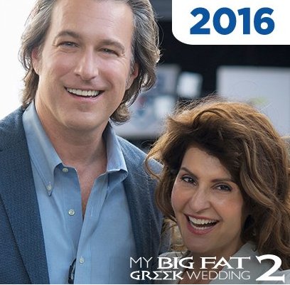 UniPicturesCAN's tweet photo. @NiaVardalos &amp; #JohnCorbett Are Back! Watch #MyBigFatGreekWedding2 In Theatres March 25th. https://t.co/MFKAUArnVD