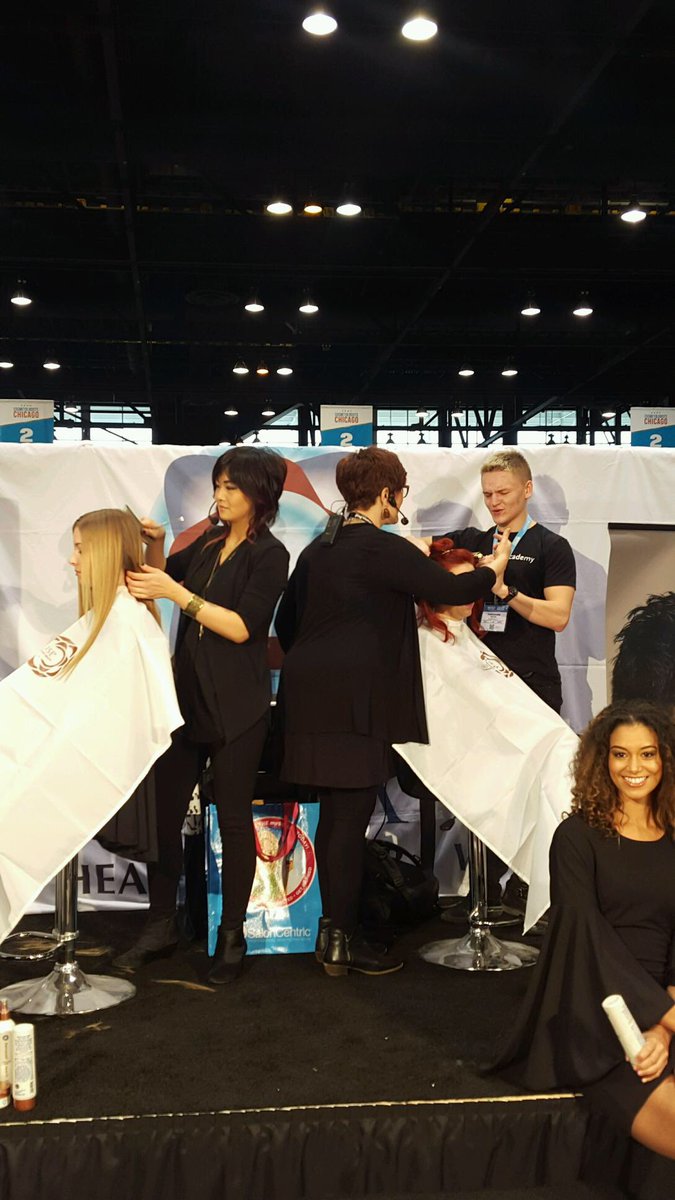 We love our students at Thermafuse kudos Teddy for jumping on stage and rocking an iron #thermafuseit