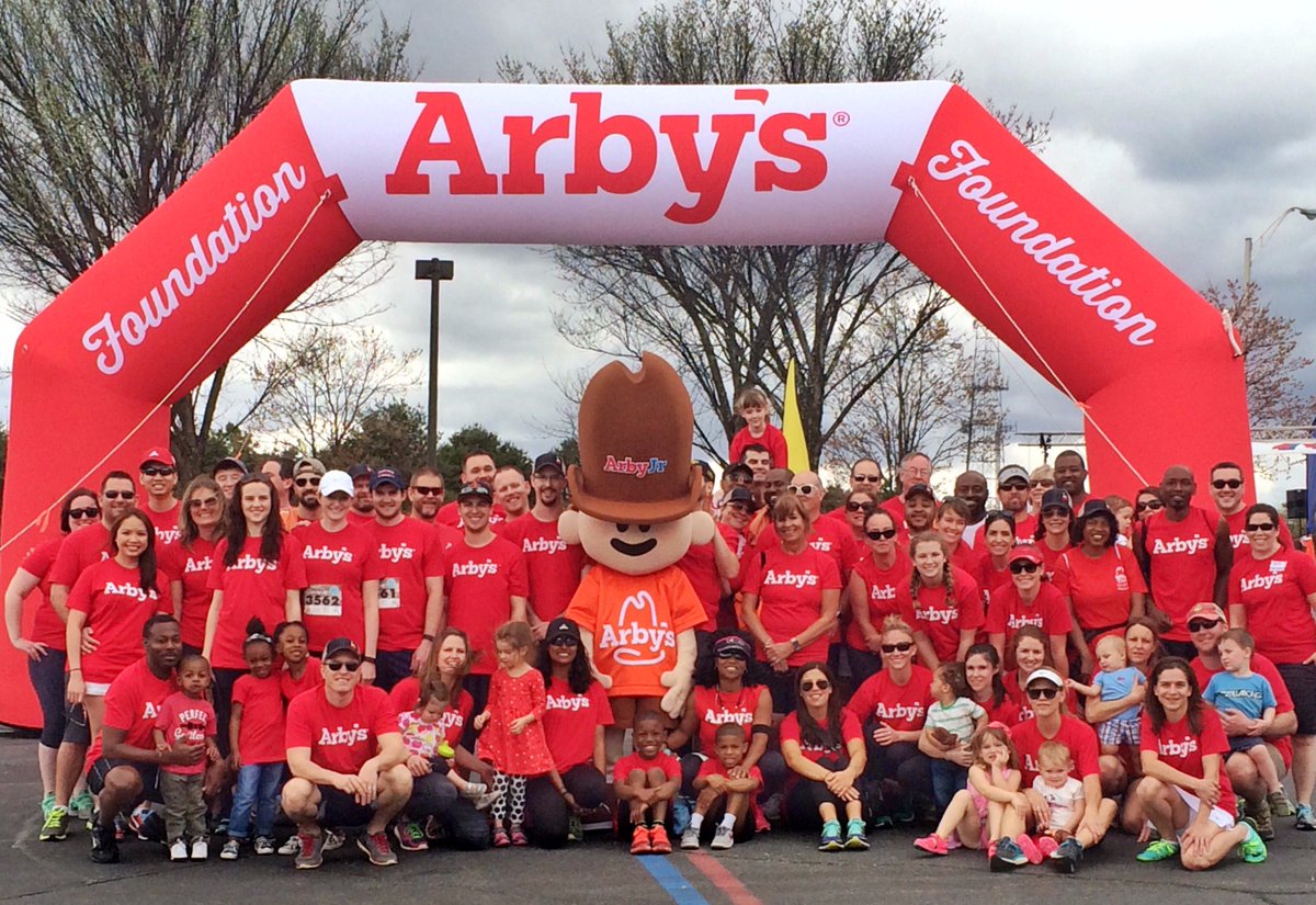 Arby's Foundation (@arbysfoundation) on Twitter photo Thank you to all the <a href="/HungerWalkATL/">Hunger Walk/Run</a> participants as we work together to end hunger in the Atlanta community! #HWR16 Thank you to all the <a href="/HungerWalkATL/">Hunger Walk/Run</a> participants as we work together to end hunger in the Atlanta community! #HWR16