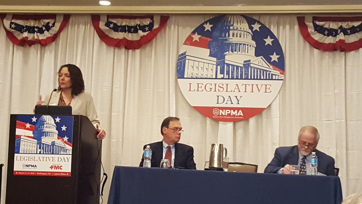 KSPestControl's tweet image. Briefing on issues such as Zika, proposed federal CEU mandates from #aspcro at #NPMALegislativeDay