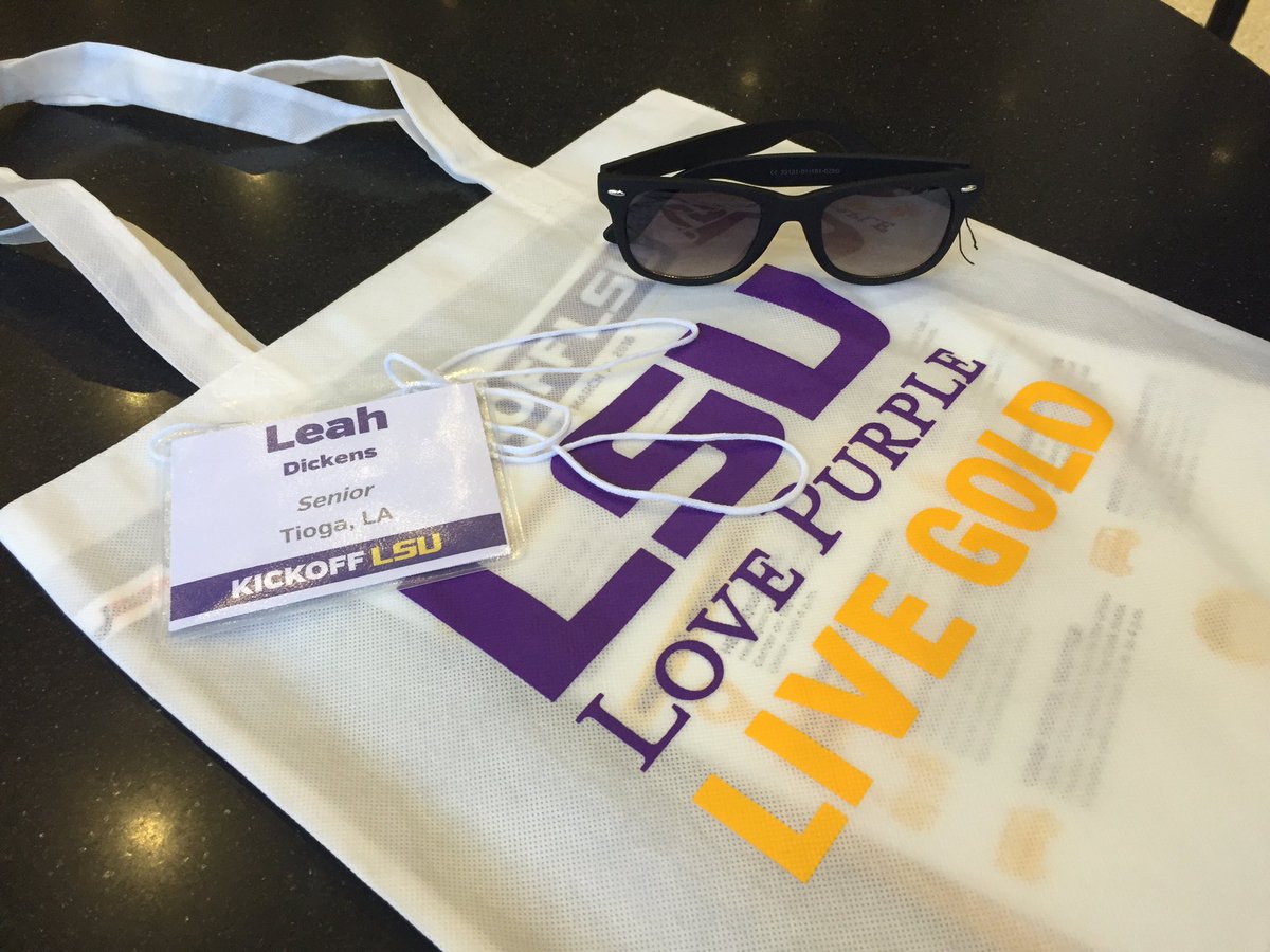 howpastor's tweet photo. #Lsukickoff orientation! https://t.co/t6jGDiNdMn