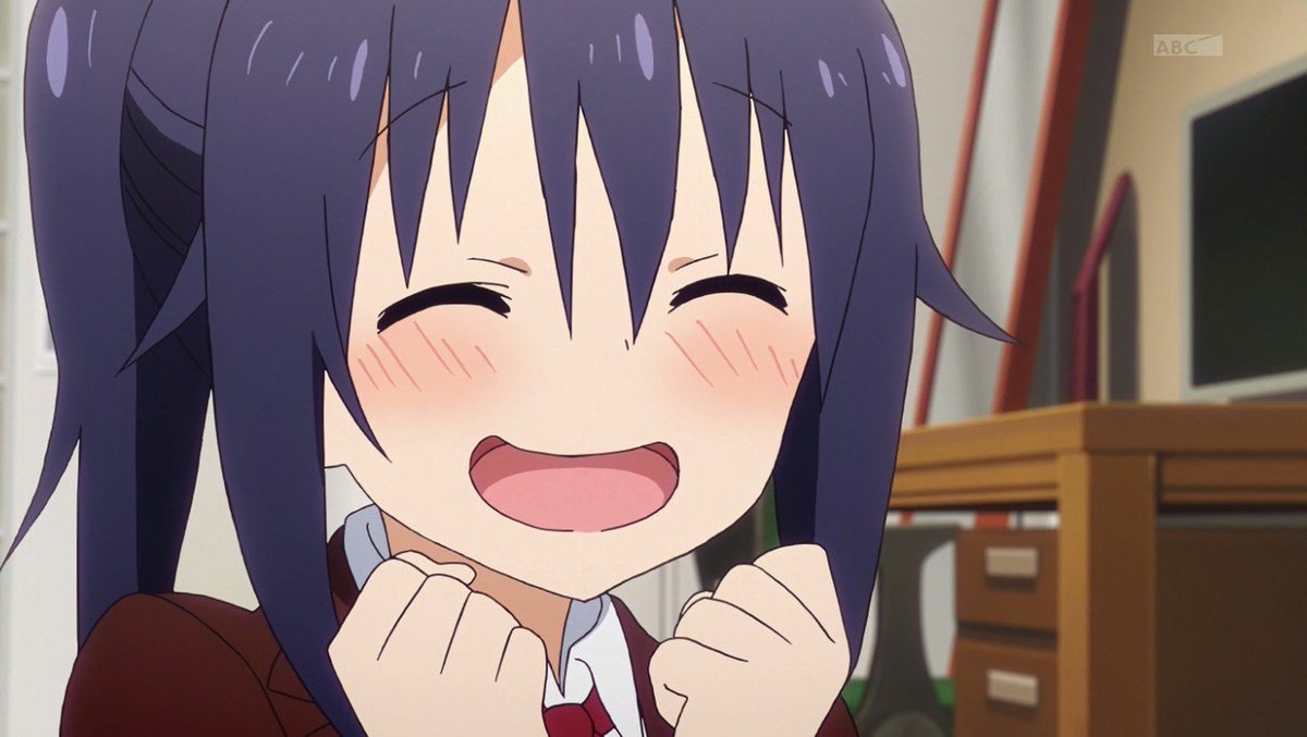 雨兎 アマト 切絵ちゃんは 表情豊かでかわいいです そして 健気です こういう笑顔に癒されます W 本場切絵生誕祭 本場切絵生誕祭16 干物妹 うまるちゃん T Co Jtypcuscmd