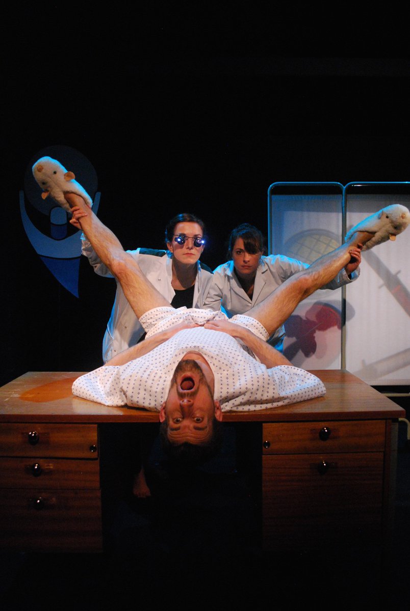 #LabRat is <a href="/jacksons_lane/">Jacksons Lane</a> this week!  Clinical trials never looked this Dark. #puppets <a href="/GeniusSweatshop/">Genius Sweatshop</a> @NTYtheatre