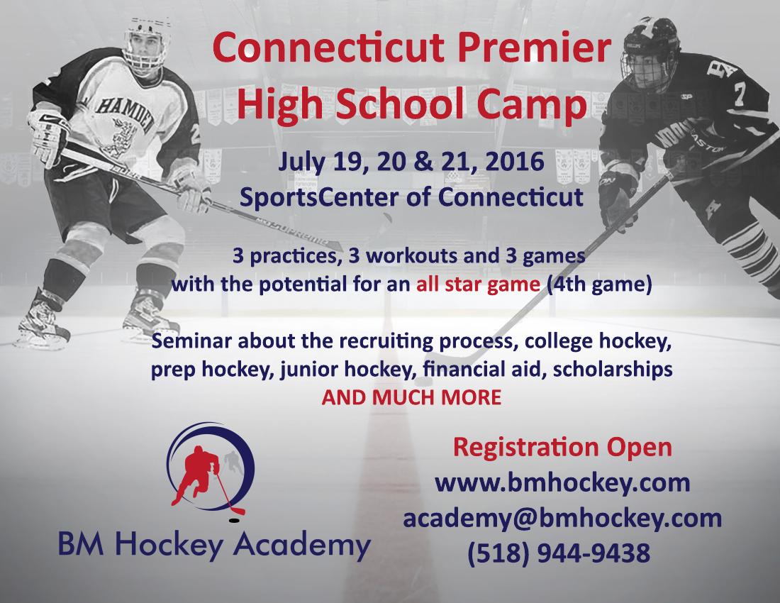 CT HS Hockey Camp on Twitter "CT Premier High school camp this summer
