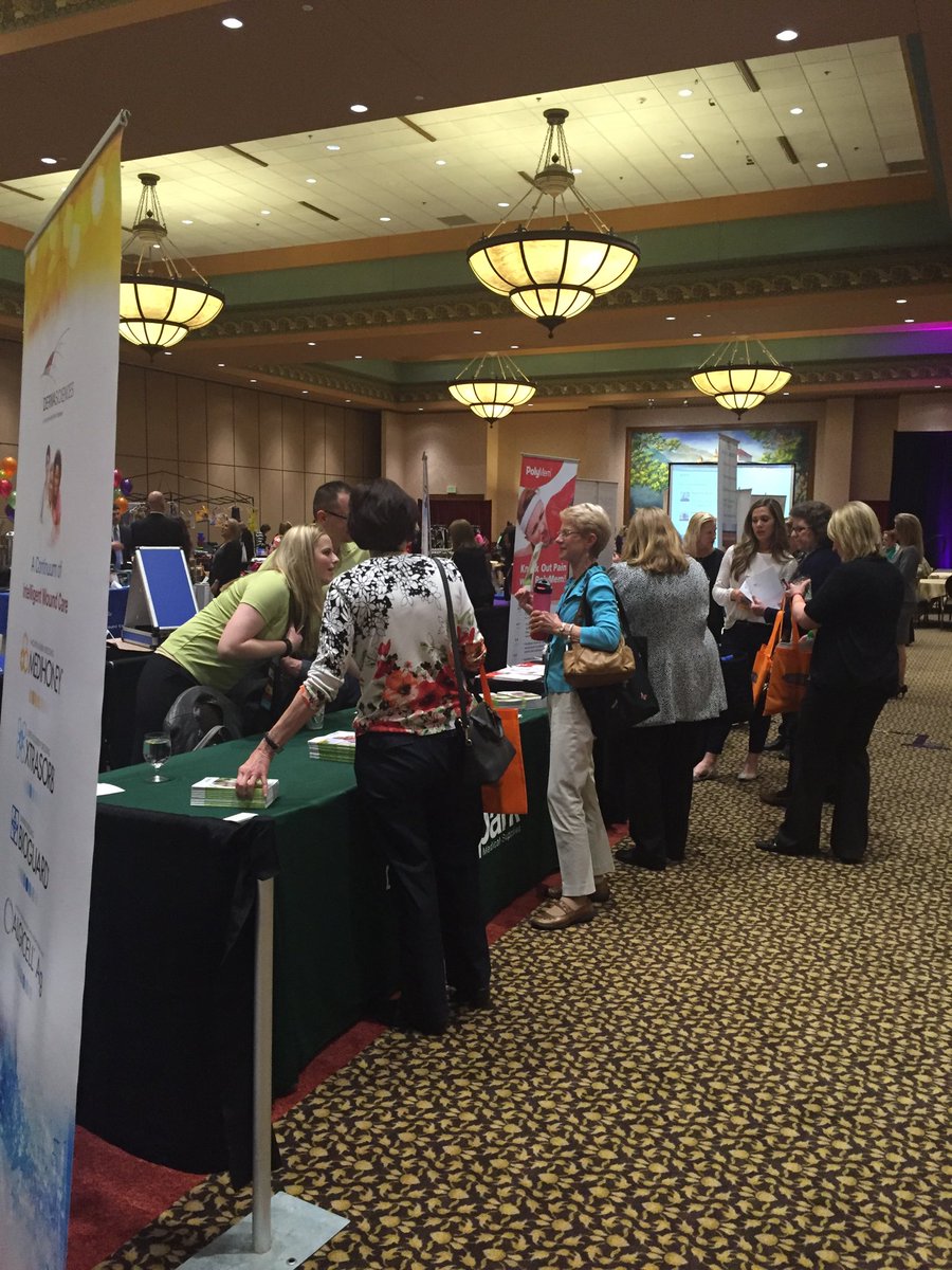 hirshmic's tweet photo. #woundcareinstitute...exhibit hall fun! https://t.co/8XykC4Zm4d