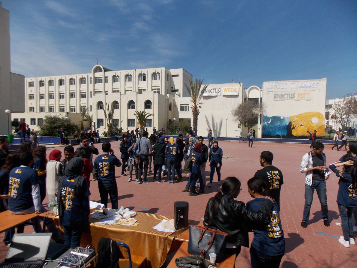 EnactusFSTT's tweet photo. First EVENT. Let's be the change !
#enactusweek
#enactus
#ATeam
#motivation https://t.co/Z2OcsPsOgo