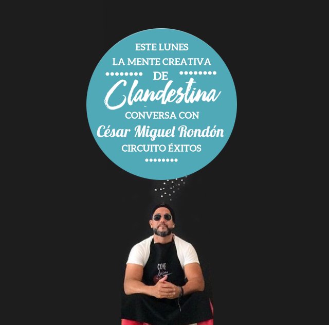 Gracias <a href="/cmrondon/">César Miguel Rondón</a> por invitar a nuestro fundador <a href="/jairogudino/">jgudino</a>, a conversar sobre Gastronomía Clandestina PopUp Ccs.