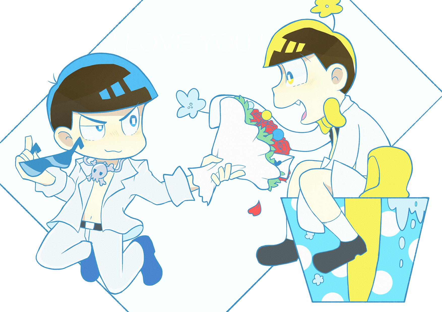 ちょび松 イラスト垢 Lightblue2matsu Twitter