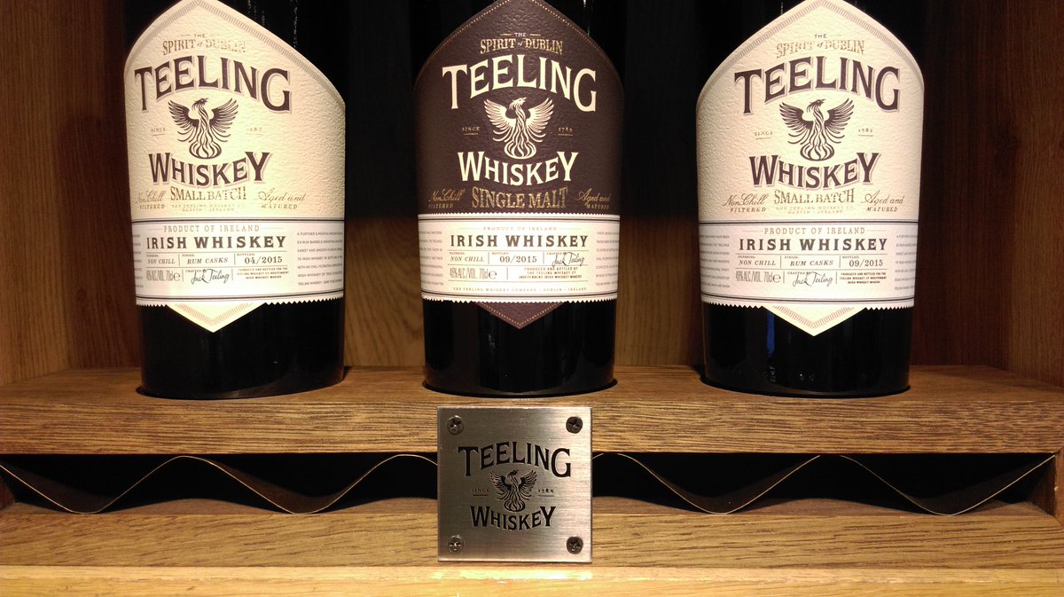 SpiritedWines's tweet photo. Very excited to be launching a brand new #IrishWhiskey #SingleMalt from @TeelingWhiskey. Ready for St Patricks Day! https://t.co/FnuzyX6TnA